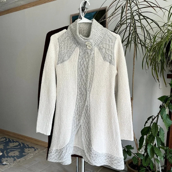 PrAna Angelica Duster Sweater Cardigan Jacket - Picture 2 of 7